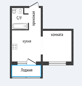 30,1 м², 1-комнатная квартира 3 895 000 ₽ - изображение 21
