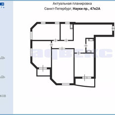 Квартира 117,5 м², 3-комнатная - изображение 2