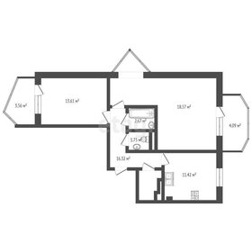 68,8 м², 2-комнатная квартира 5 350 000 ₽ - изображение 70