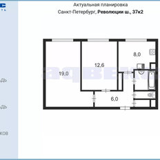 Квартира 52 м², 2-комнатная - изображение 2