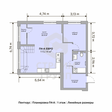 Квартира 115,1 м², 4-комнатная - изображение 3