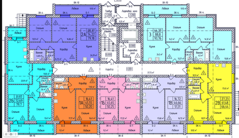 Квартира 50,2 м², 1-комнатная - изображение 1