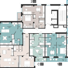 Квартира 52 м², 1-комнатная - изображение 2