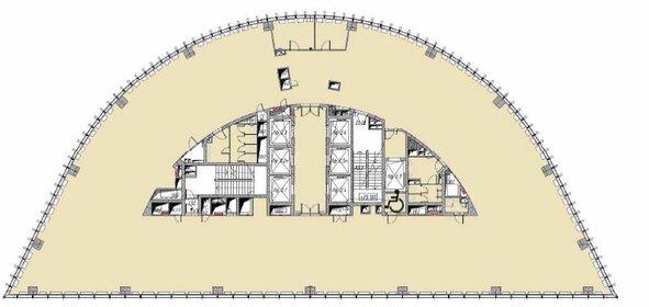 1232 м², офис 3 141 600 ₽ в месяц - изображение 21