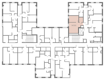 Квартира 34,6 м², 1-комнатные - изображение 2