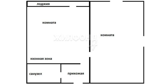 Квартира 47 м², 2-комнатная - изображение 1