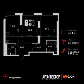 69,5 м², 2-комнатная квартира 30 336 750 ₽ - изображение 72