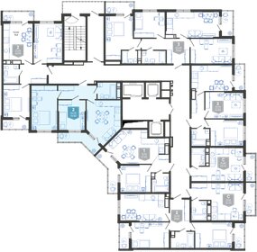 60,1 м², 2-комнатная квартира 10 319 170 ₽ - изображение 82