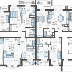 Квартира 51,7 м², 2-комнатная - изображение 2