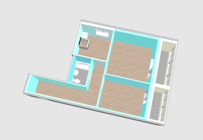 47,4 м², 2-комнатная квартира 5 800 000 ₽ - изображение 47