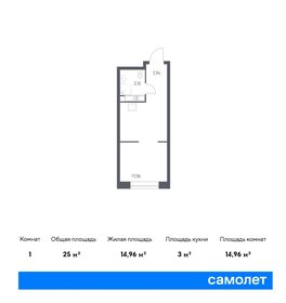 17,3 м², апартаменты-студия 8 998 798 ₽ - изображение 16