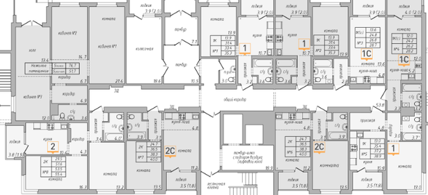 37 м², 1-комнатная квартира 4 050 000 ₽ - изображение 20
