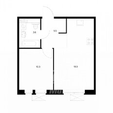 Квартира 37,4 м², 2-комнатная - изображение 4