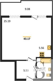 31 м², квартира-студия 6 400 000 ₽ - изображение 64