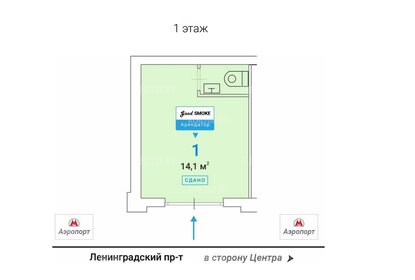 14,1 м², готовый бизнес - изображение 4