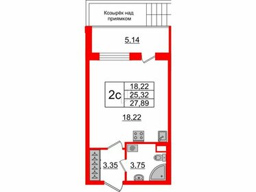 52,8 м², 3-комнатная квартира 9 900 000 ₽ - изображение 116