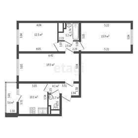 125 м², 4-комнатная квартира 18 800 000 ₽ - изображение 70