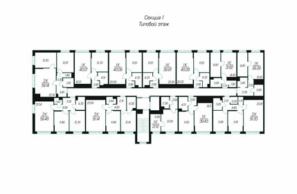 31 м², 1-комнатная квартира 4 100 000 ₽ - изображение 62