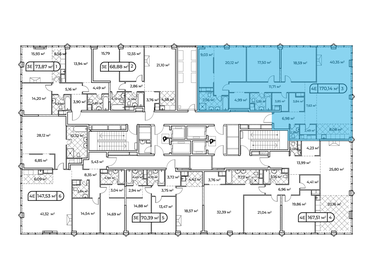 160,8 м², 3-комнатная квартира 194 800 000 ₽ - изображение 137