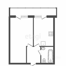 Квартира 34,5 м², 1-комнатная - изображение 4