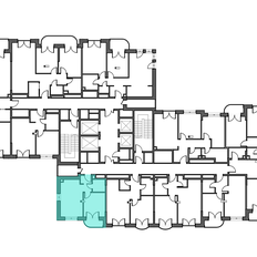 Квартира 37,5 м², 1-комнатная - изображение 2