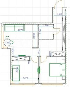 Квартира 53,9 м², 2-комнатная - изображение 1