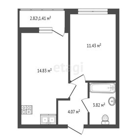 35,9 м², 1-комнатная квартира 5 500 000 ₽ - изображение 64