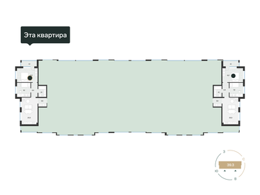 54,6 м², 2-комнатная квартира 7 980 000 ₽ - изображение 16