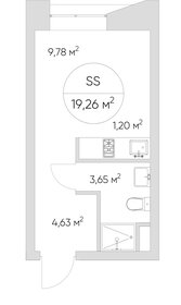 22,4 м², апартаменты-студия 6 800 000 ₽ - изображение 157