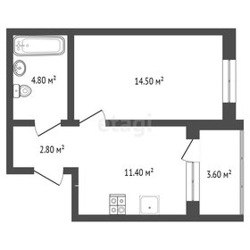 27,2 м², 1-комнатная квартира 3 550 000 ₽ - изображение 35