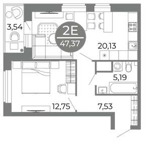 49,9 м², 3-комнатная квартира 3 700 000 ₽ - изображение 102