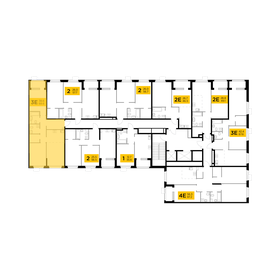 70 м², 2-комнатная квартира 16 000 000 ₽ - изображение 86