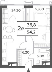 76,7 м², 2-комнатная квартира 23 010 000 ₽ - изображение 83