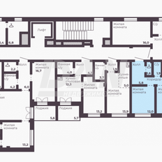 Квартира 61,2 м², 2-комнатная - изображение 5