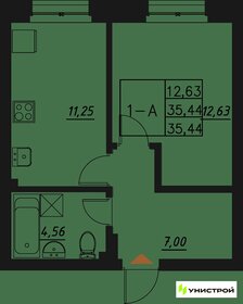 33,5 м², 1-комнатная квартира 9 100 000 ₽ - изображение 16