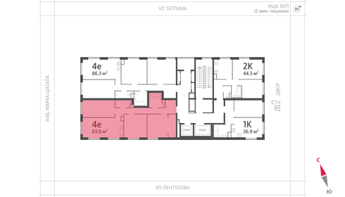 82,3 м², 3-комнатная квартира 44 296 412 ₽ - изображение 28