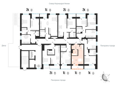 Квартира 26 м², студия - изображение 2