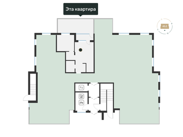 45 м², 1-комнатная квартира 6 480 000 ₽ - изображение 25