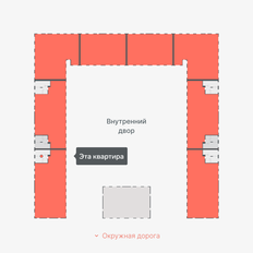 Квартира 38,5 м², 1-комнатная - изображение 2