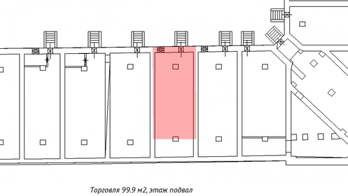 106,6 м², торговое помещение 9 487 ₽ в месяц - изображение 19