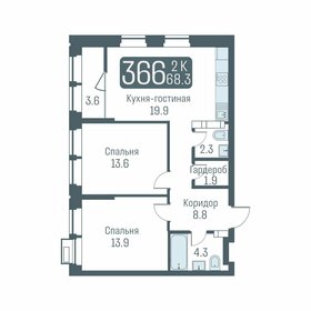 77 м², 3-комнатная квартира 13 800 000 ₽ - изображение 68