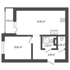 Квартира 39,6 м², 1-комнатная - изображение 2