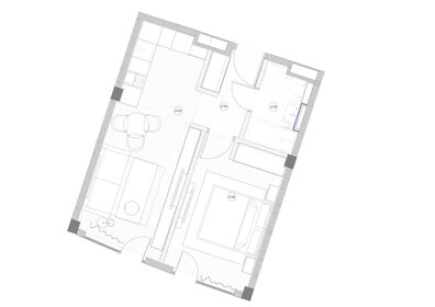 Квартира 47,1 м², 2-комнатные - изображение 2