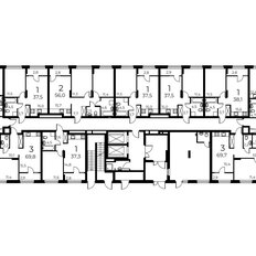 Квартира 52,5 м², 2-комнатная - изображение 2