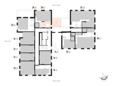 94,6 м², 3-комнатная квартира 16 300 000 ₽ - изображение 27