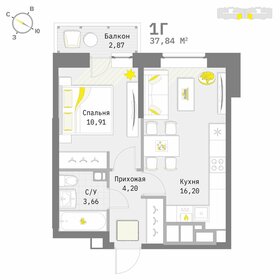 48 м², 2-комнатная квартира 4 400 000 ₽ - изображение 65