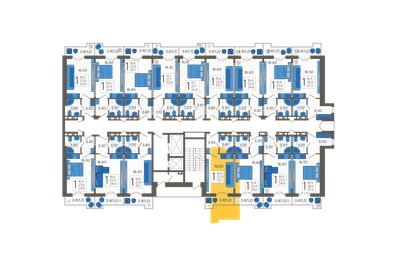 25,3 м², квартира-студия 7 600 000 ₽ - изображение 33