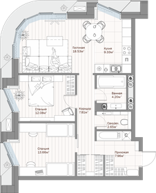 78,3 м², 2-комнатная квартира 26 099 884 ₽ - изображение 71