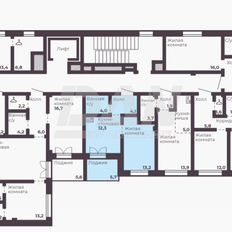 Квартира 33,6 м², 1-комнатная - изображение 5