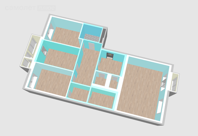 Квартира 118 м², 4-комнатная - изображение 3